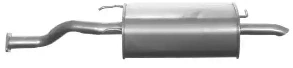 VEGAZ Rear silencer MOS-181 VEGAZ MOS-181 genuine OPEL SENATOR exhaust silencer price