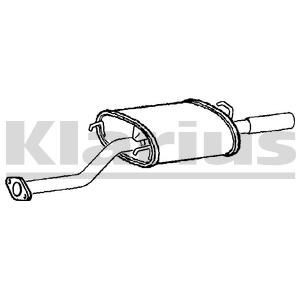 VEGAZ Bakre eksospotte MOS-252 VEGAZ MOS-252 Bakre eksospotte MG MG HS billige