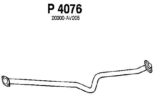 VEGAZ Σωλήνας εξάτμισης DR-190 VEGAZ DR-190 Σωλήνας εξάτμισης