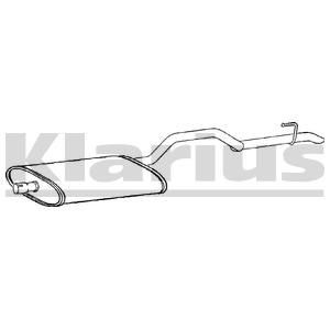 VEGAZ Marmitta centrale CHS-146 VEGAZ CHS-146 Scarico centrale Jeep Cherokee KJ originale prezzo