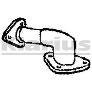 VEGAZ Tubo gas scarico MOR-103 VEGAZ MOR-103 Tubi di scarico MG ZT-T originale prezzo