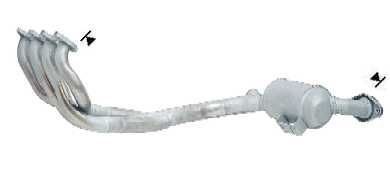 VEGAZ Katalysaattori MK-930 VEGAZ MK-930 Mercedes W168 katalysaattori