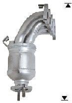 Catalytic converter VEGAZ MIK-936 VEGAZ MIK-936 Mitsubishi ECLIPSE 2009 Cat price
