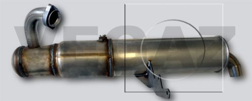 VEGAZ Katalysator MS-390 Eksosanlegg Smart Fortwo 450 Coupé: Katalysator VEGAZ MS-390