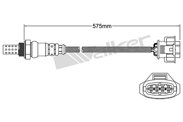 VEGAZ Sonda lambda ULS-346 O2 sensor CHEVROLET VEGAZ ULS-346