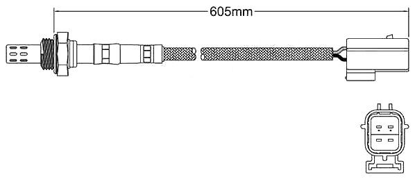 VEGAZ Sonde lambda ULS-279 ULS-279 Capteur NOx LAND ROVER FREELANDER VEGAZ