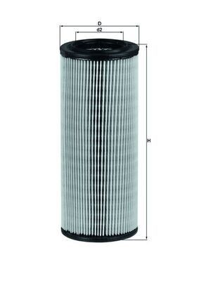 MAHLE Luftfilter LX 801 SAAB 9000 Hatchback Luftfilter MAHLE LX 801