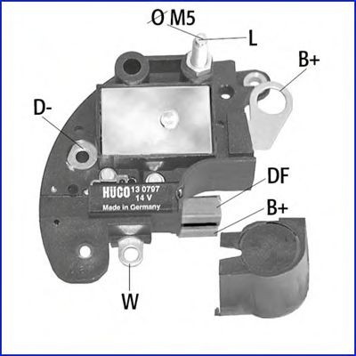 HITACHI Generatorregulator 130797 HITACHI 130797 originale Fiat Seicento 187 Laderelæ hvad koster
