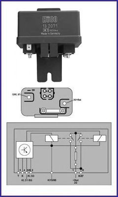 HITACHI Centralina candelette 132071 HITACHI 132071 Centralina preriscaldo candelette Volvo 744 originali prezzo