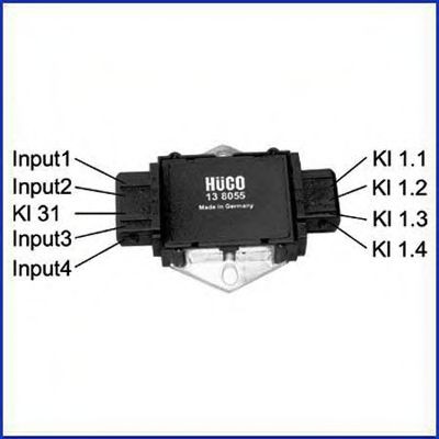 HITACHI Lülitusseade, Süütesüsteem 138055 HITACHI 138055 Lülitusseade süütesüsteem Mercedes Vito Mixto W639 hind