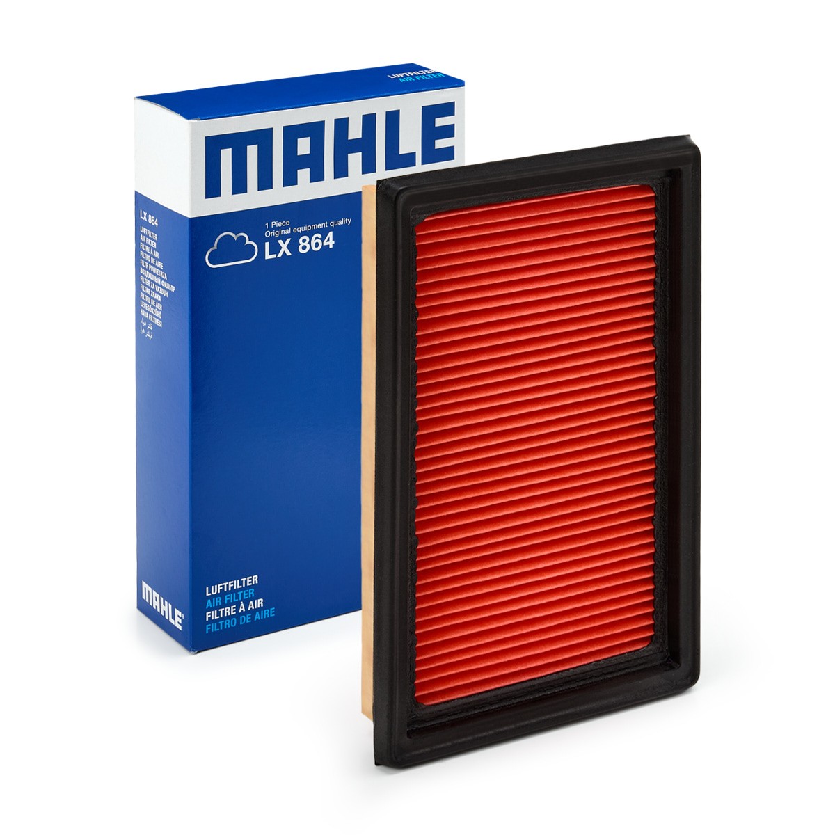 MAHLE Filtro de ar LX 1631 Filtro de ar MAHLE Citroën C5 LX 1631