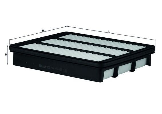 MAHLE Air filter LX 2821 price Hyundai HP Engine air filter LX 2821 MAHLE