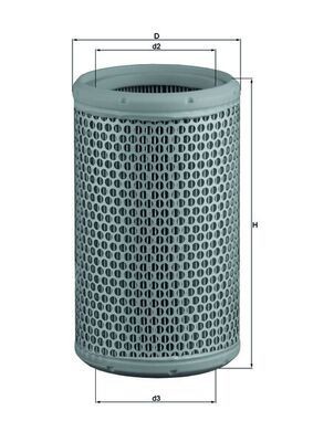 MAHLE Luftfilter LX 290 LX 290 MAHLE Luftfilter Renault Megane Scenic Kosten