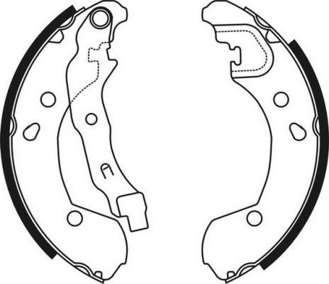 Σετ σιαγόνων φρένων ABE C01056ABE ABE C01056ABE: Σετ σιαγωνες Nissan TERRANO 2019