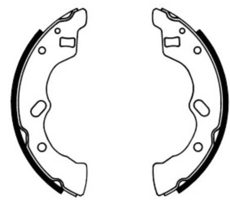 ABE Remschoenset C03017ABE ABE C03017ABE Remschoen Mazda 323 F V prijs