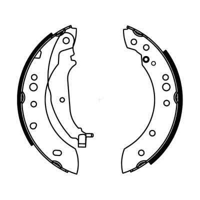 ABE Remschoenset C05063ABE C05063ABE Remschoenset MITSUBISHI OUTLANDER ABE