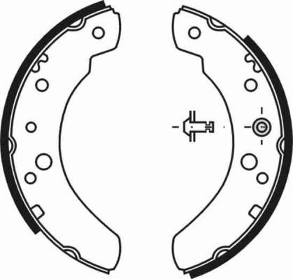 ABE Kit ganasce freni C0G017ABE C0G017ABE Ganasce freno ABE VOLVO 760 costo