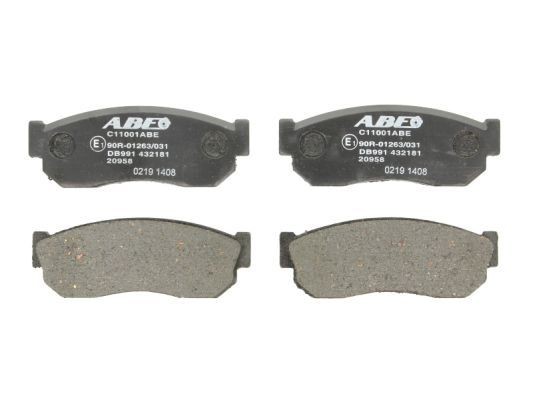 ABE Piduriklotsid C11001ABE Piduriklotsid ABE OUTBACK C11001ABE odav
