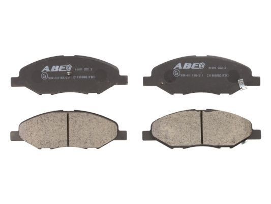 ABE Bremseklosser C11080ABE Bremsekloss ABE Nissan NAVARA C11080ABE