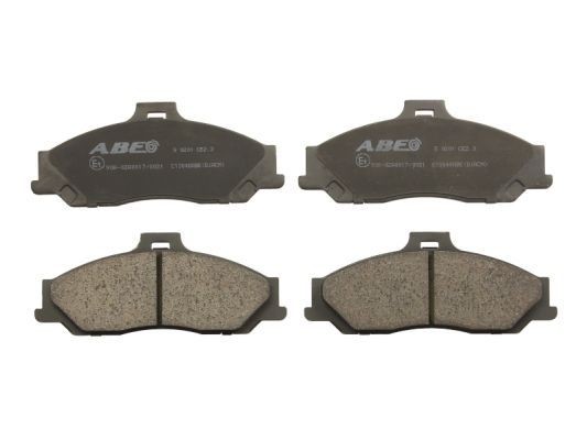 ABE Bremseklodser C13048ABE ABE C13048ABE Bremseklodser FORD Ranger Mk2 (ER, EQ) 2.5 D 4x4 115 HK 2001