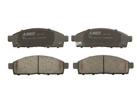 ABE Brake pad set C15046ABE NISSAN MICRA ABE racing brake pads C15046ABE