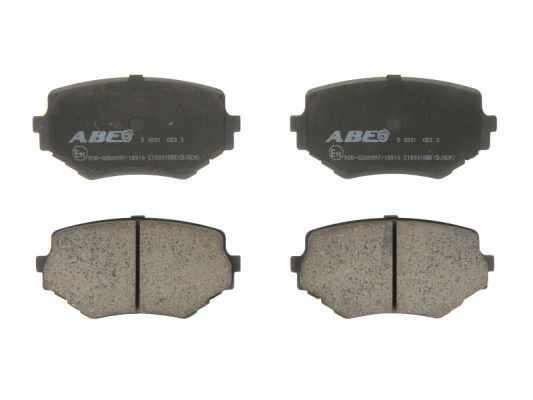 ABE Kit pastiglie freni C18001ABE ABE C18001ABE Pastiglie freno sportive Suzuki Vitara mk1 Cabrio prezzo