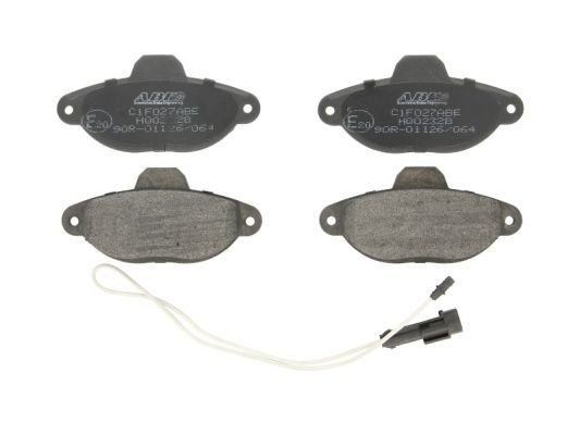 Brake pad set ABE C1F027ABE ABE C1F027ABE 2008 FIAT SEICENTO brake pads replacement