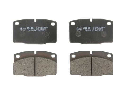 ABE Brake pad set C1X000ABE ABE C1X000ABE Opel Manta B CC rear brake pads