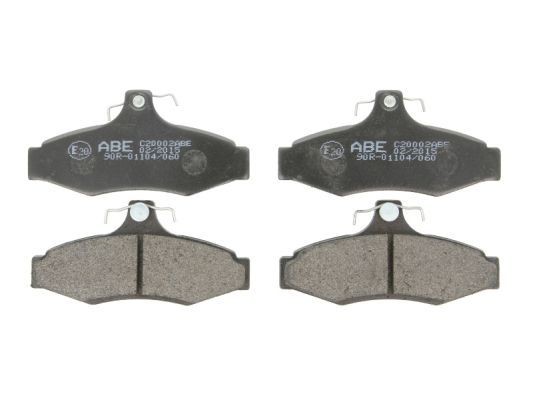 ABE Plaquettes de frein C20002ABE SsangYoung RODIUS Plaquettes de frein ABE C20002ABE