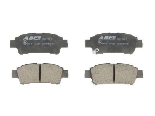 ABE Bromsbelägg C22025ABE ABE C22025ABE Bromsbelägg TOYOTA Isis I (AM10) 2.0 VVTi (ANM10G) 155 hk 2004