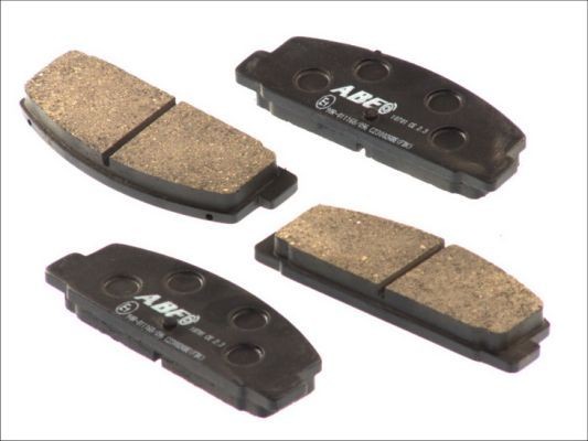 ABE Kit pastiglie freni C23002ABE ABE C23002ABE Kit pastiglie freni MAZDA 626 III Hatchback (GD) 1.8 90 CV 1988