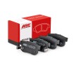 ABE | Jogo de pastilhas para travão de disco C24005ABE para HONDA Prelude V (BB) baratas online