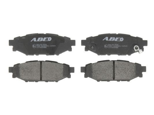ABE Piduriklotsid C27005ABE Pidurikattekomplekt, ketaspidur ABE Subaru OUTBACK C27005ABE