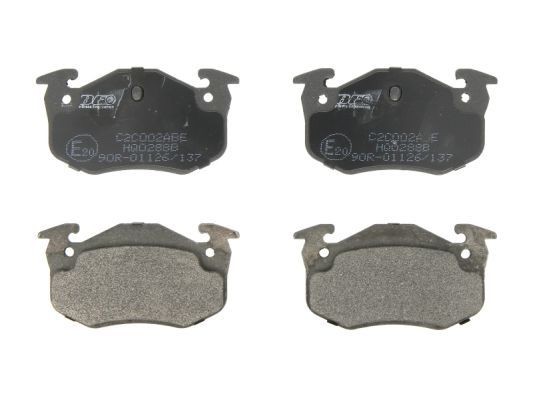 ABE Kit pastiglie freni C2C002ABE ABE C2C002ABE Pastiglie freno sportive Renault Clio Van s57 prezzo