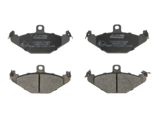 ABE Plaquettes de frein C2R007ABE ABE C2R007ABE Plaquettes de frein RENAULT Laguna I Nevada (K56) 1.9 dCi (K56W) 107 CV 2000
