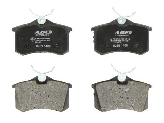 ABE Kit pastiglie freni C2W002ABE ABE C2W002ABE Pastiglie freno sportive Skoda Favorit 781 originale prezzo