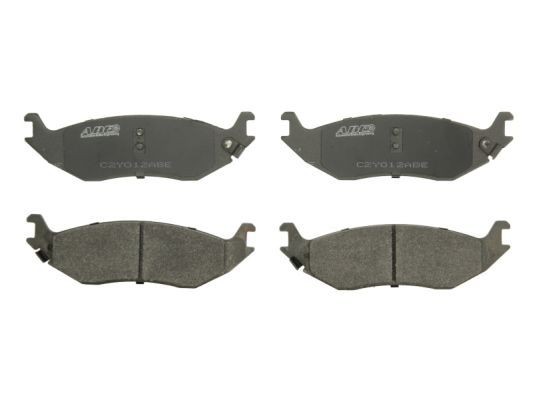 Remblokken ABE C2Y012ABE ABE C2Y012ABE Remblokset DODGE RAM 2019
