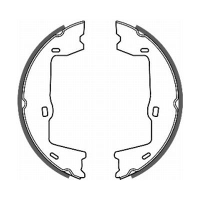 ABE Jogo de maxilas de travão, travão de estacionamento CRX000ABE ABE CRX000ABE Sapata de freio de mao Opel Vectra B Caravan j96 Carrinha baratos