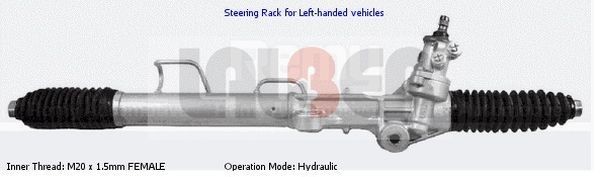 Roolilatt LAUBER 66.1077 LAUBER 66.1077 Rooliajam TOYOTA LAND CRUISER 2001