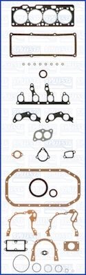 Full Gasket Set, engine AJUSA 50030600 AJUSA FIBERMAX 50030600 2012 AUDI 80 crankcase gasket set replacement