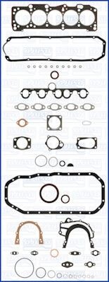 AJUSA Tihendite täiskomplekt, Mootor 50050600 hind Tihendite täiskomplekt mootor Audi 8P7 50050600 AJUSA