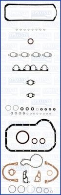 Full Gasket Set, engine AJUSA 51007300 AJUSA 51007300 2012 AUDI 80 crankcase gasket set replacement