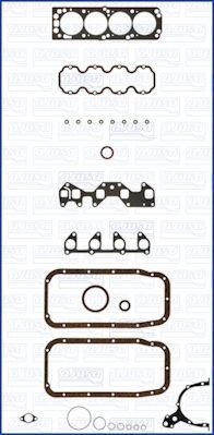 AJUSA Tihendite täiskomplekt, Mootor 50103600 Tihendite täiskomplekt mootor AJUSA Chevrolet CRUZE FIBERMAX 50103600