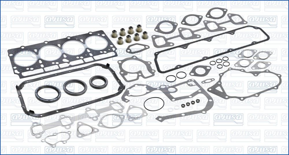 AJUSA Täydellinen tiivistesarja, moottori 50109500 AJUSA 50109500 FORD Transit Mk3 Bussi (VE64) täydellinen tiivistesarja moottori hinta