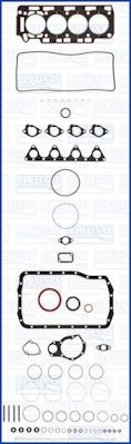 AJUSA Full Gasket Set, engine 50012100 AJUSA 50012100 Peugeot 505 (551a) crankcase gasket set replacement