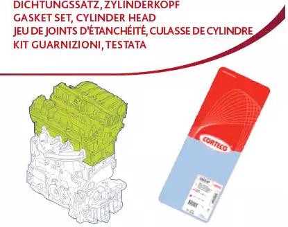 CORTECO Sotningssats 417999P 417999P CORTECO sotningssats Mazda 3