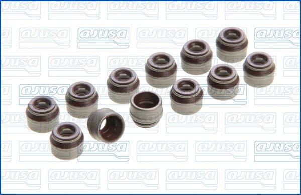 AJUSA Kit guarnizioni, Stelo valvola 57009700 AJUSA 57009700 Paraolio valvole M1 (E26) originale prezzo