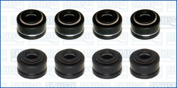 AJUSA Jogo de juntas, haste da válvula 57012600 AJUSA 57012600 Retentor da haste de válvula Honda CRX Targa preço