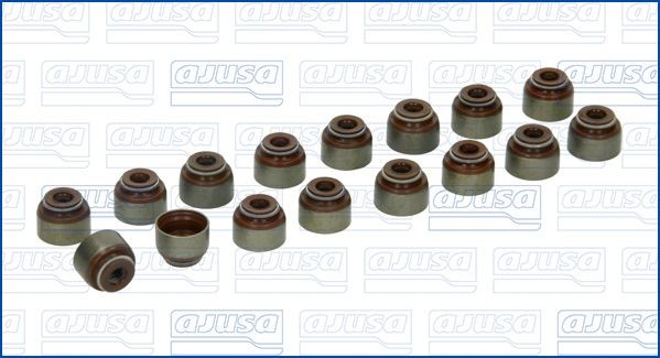 AJUSA Pakningssæt, ventilarm 57016600 AJUSA 57016600 Chevrolet Aveo T200 Ventilstammepakning pris