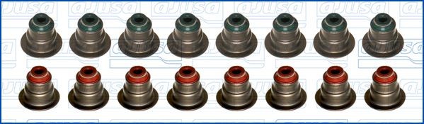 AJUSA Σετ στεγανοπ., στέλεχος βαλβίδας 57018200 AJUSA 57018200 Δακτύλιος στέλεχος βαλβίδας FORD Tourneo Connect Mk1 φθηνά